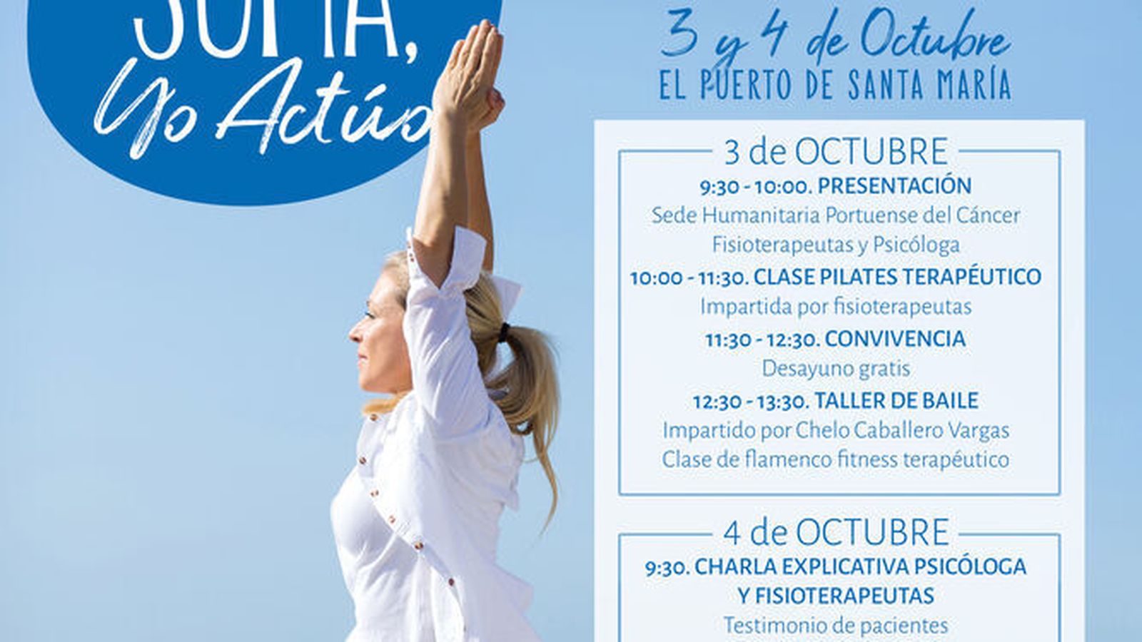 La jornada se celebrará a principios de octubre.