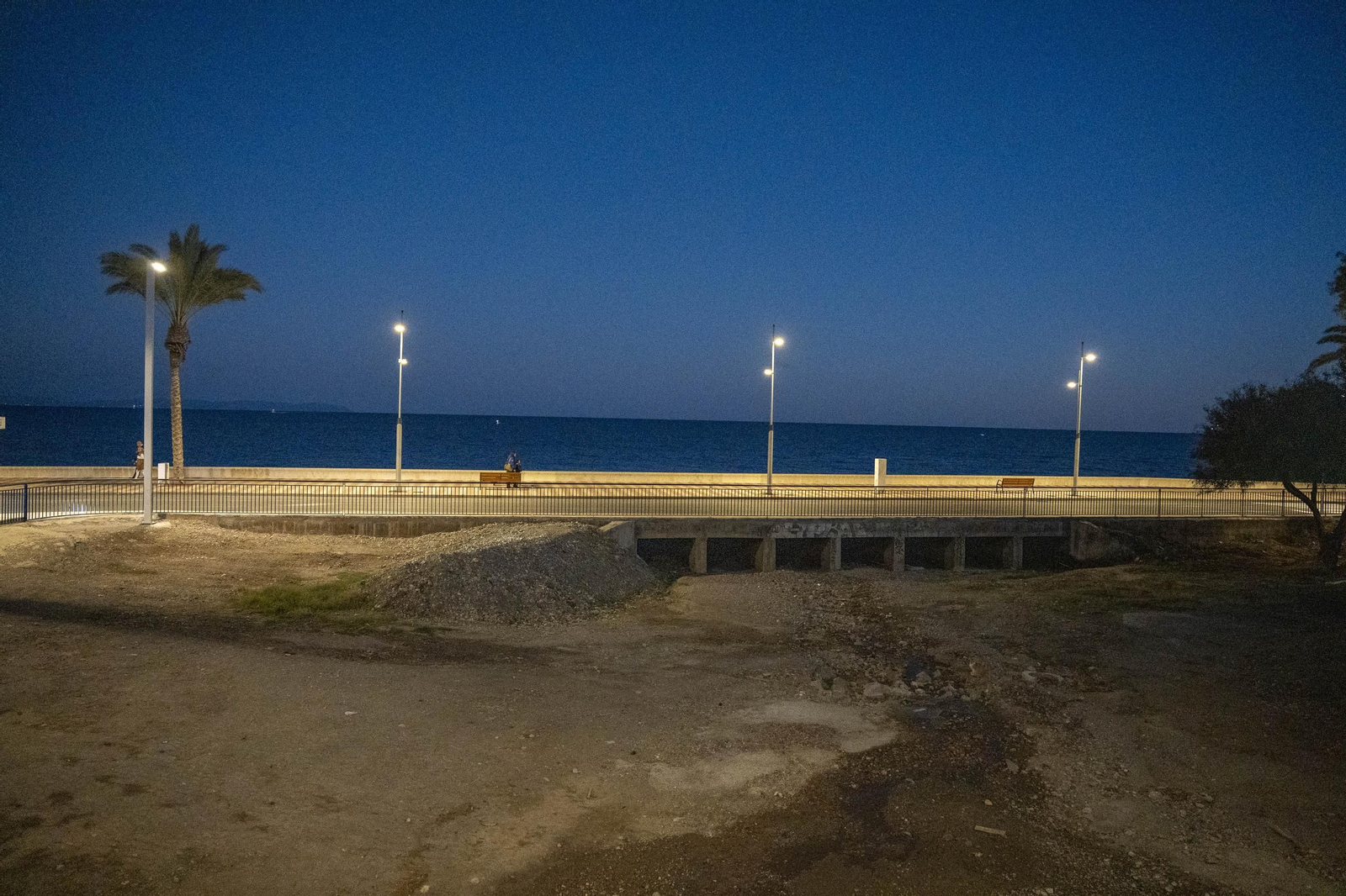 Las imágenes de la inauguración de la primera fase de la adecuación de la Rambla San Antonio de Aguadulce