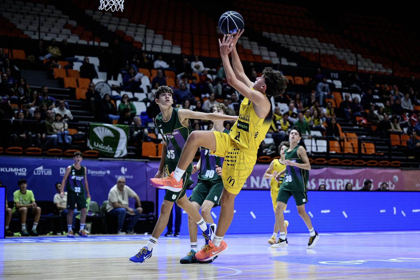 Minicopa: El Unicaja pierde ante el Canarias y jugará una final contra el UCAM Murcia