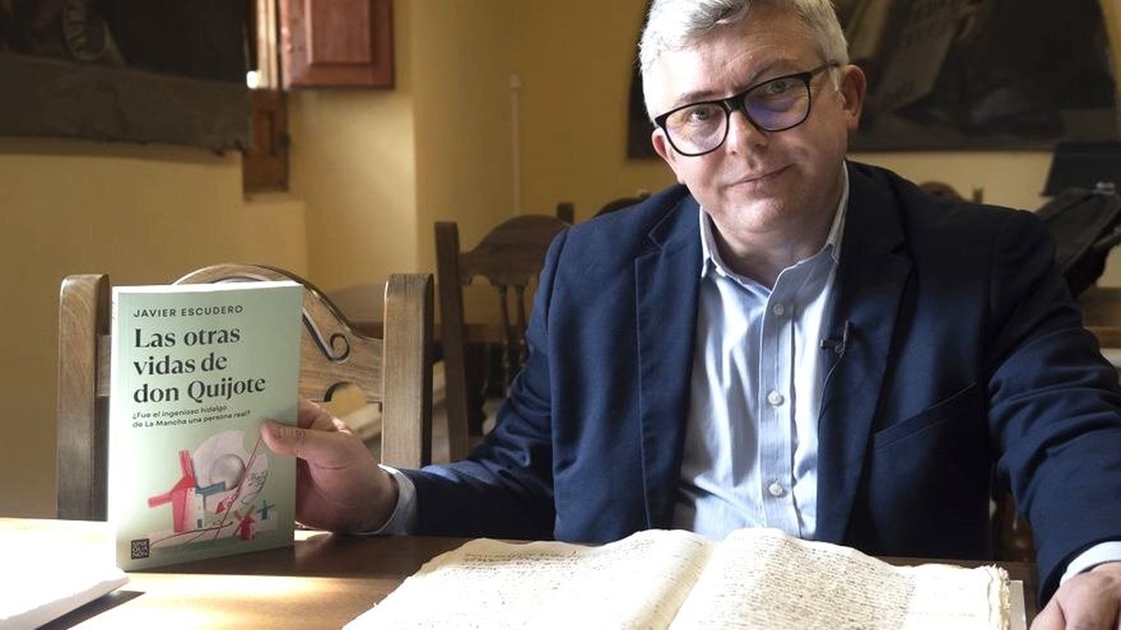 Javier Escudero homenajea a la profesión de archivero y a los archivos de Granada