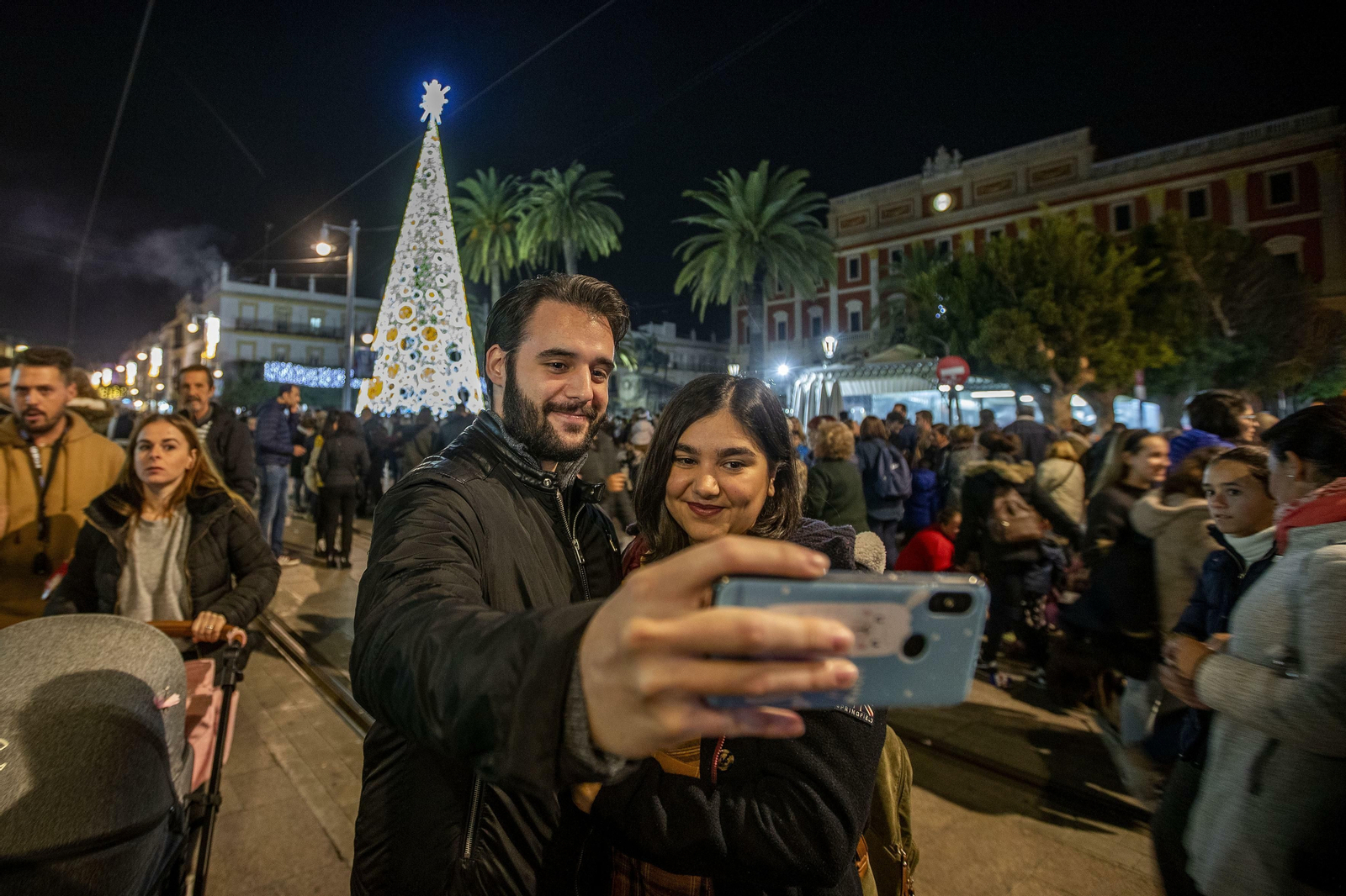 El alumbrado navideño de San Fernando, en imágenes