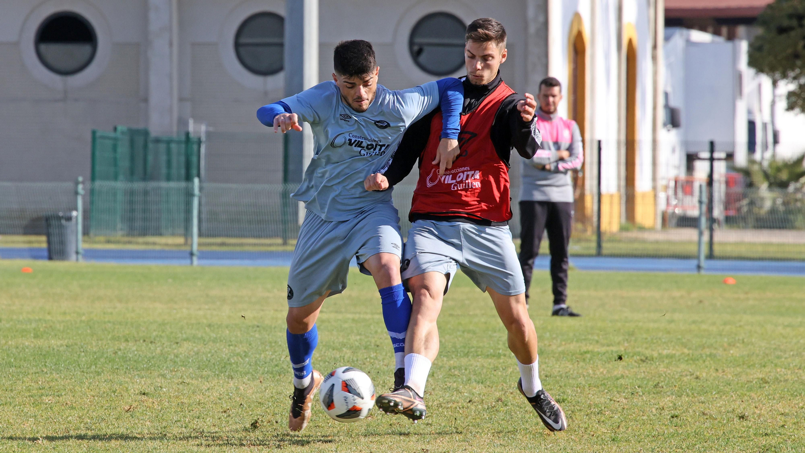 Primer entrenamiento de Romerito en el Xerez DFC Primer entrenamiento de Romerito en el Xerez DFC