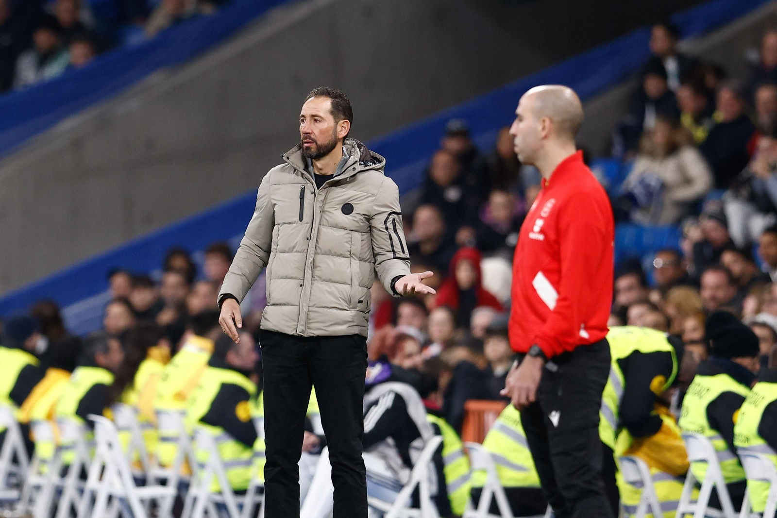 Pablo Machín en un partido del Elche la pasada temporada. Pablo Machín en un partido del Elche la pasada temporada.