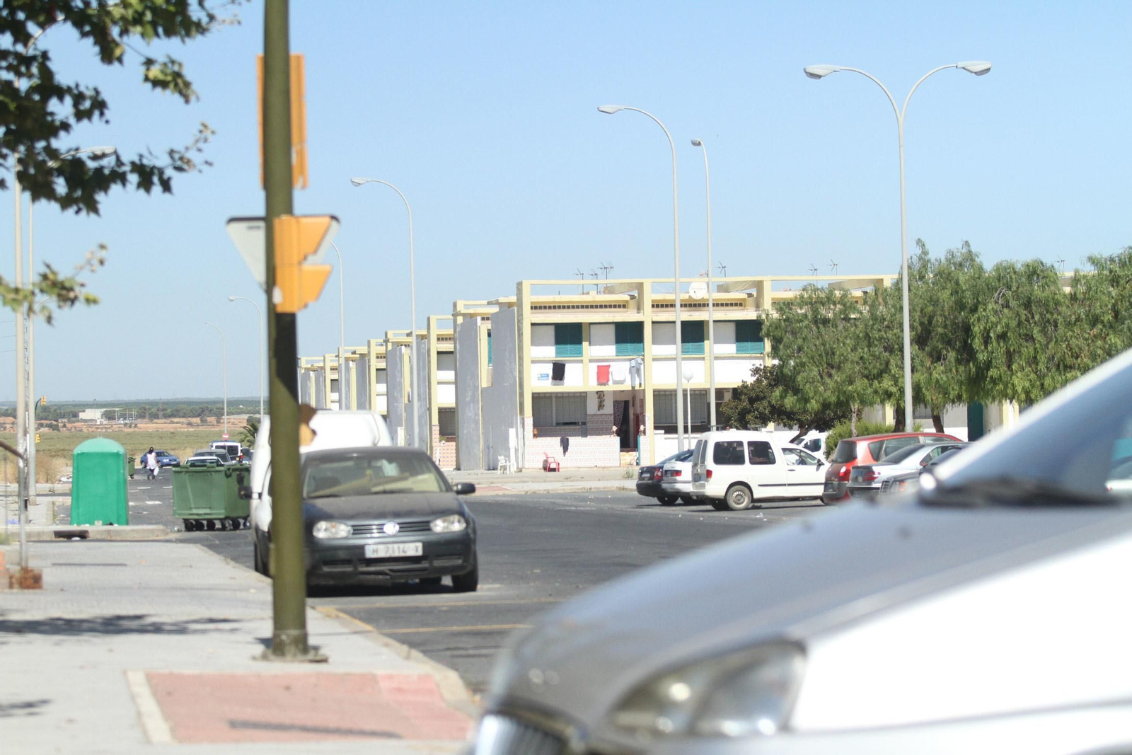 Imágenes de la Policía patrullando en Marismas del Odiel