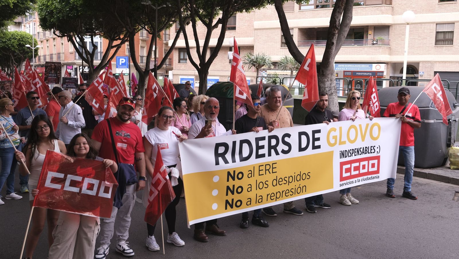 En defensa de los trabajadores: las imágenes de la manifestación del 1 ...