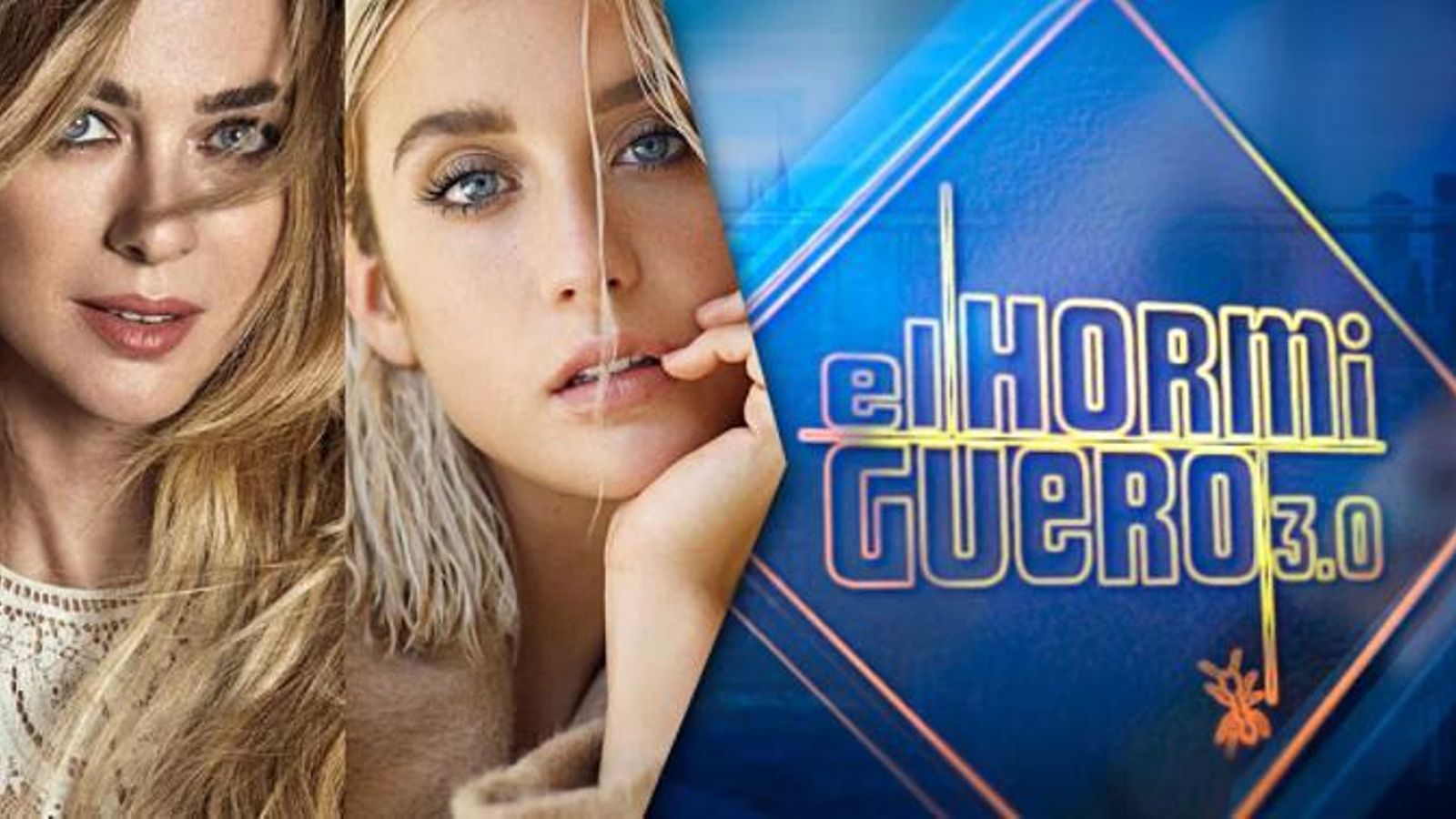 Cartel de 'El Hormiguero' con María Pedraza y Marta Hazas Cartel de 'El Hormiguero' con María Pedraza y Marta Hazas