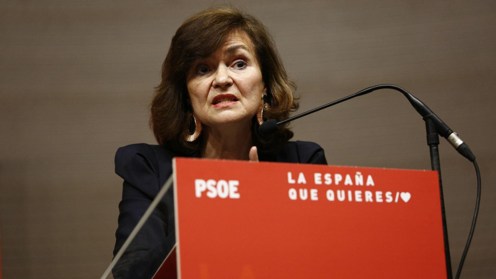 Carmen Calvo.