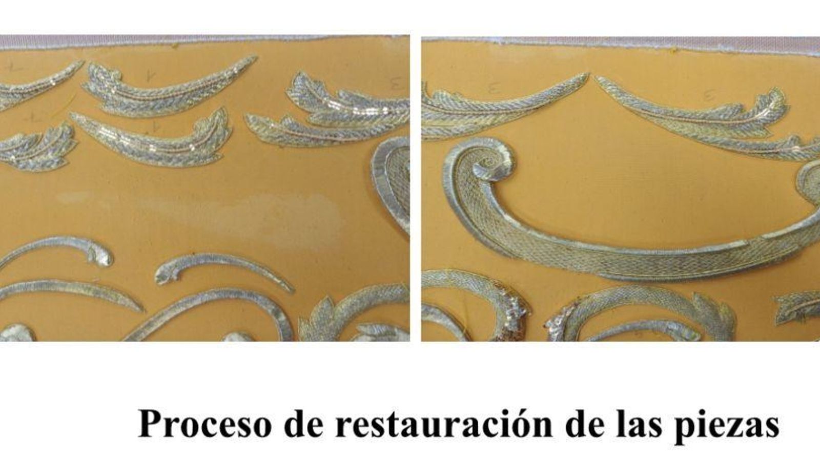 Restauración de las piezas