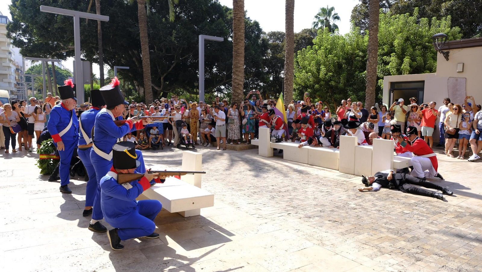 Recreación histórica de Los Coloraos, en imágenes