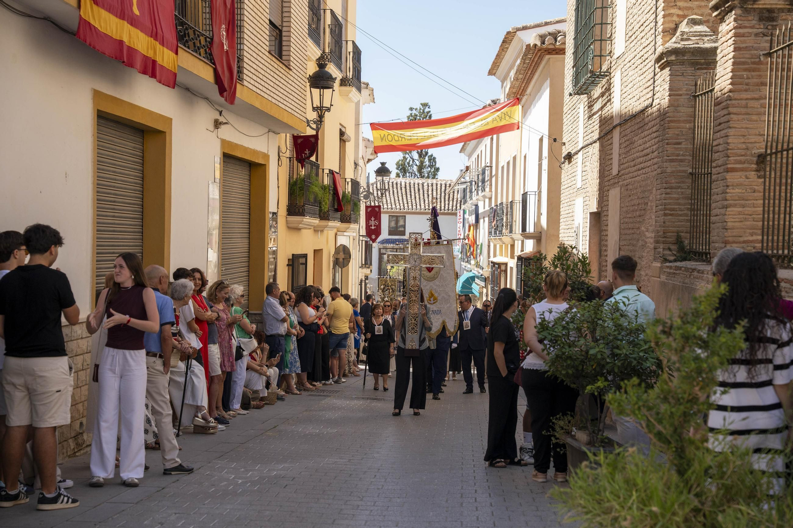 Eucaristía y procesión de Exaltación de la Cruz en la localidad de Vélez-Rubio