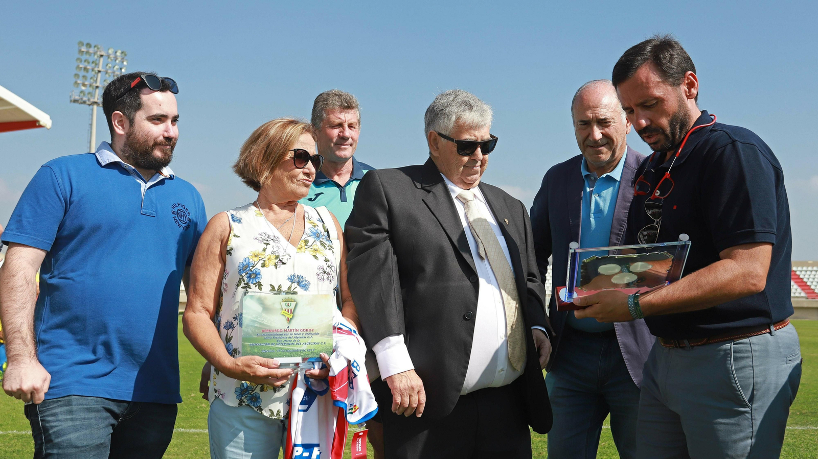Las mejores fotos del homenaje a Bernardo Martín