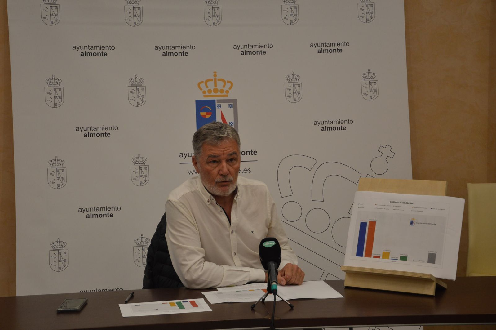 El concejal de Hacienda del Ayuntamiento de Almonte.