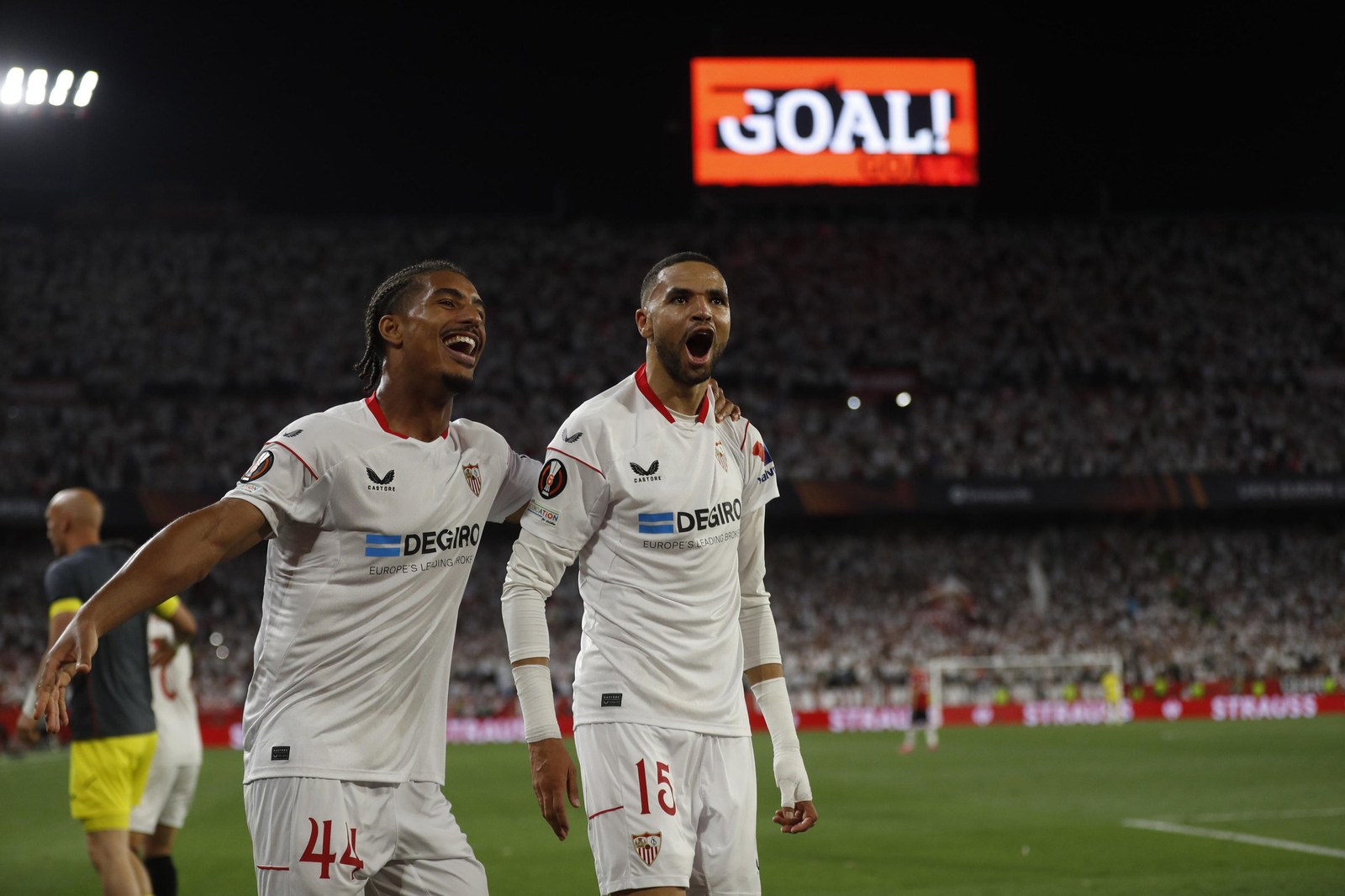 Las fotos del Sevilla-Manchester