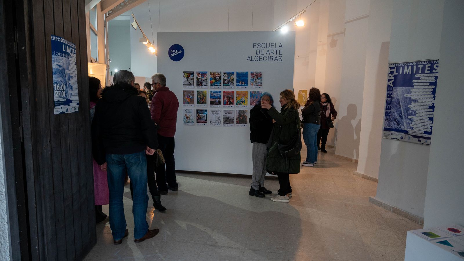 Exposición 'Límites' en la Escuela de Arte de Algeciras