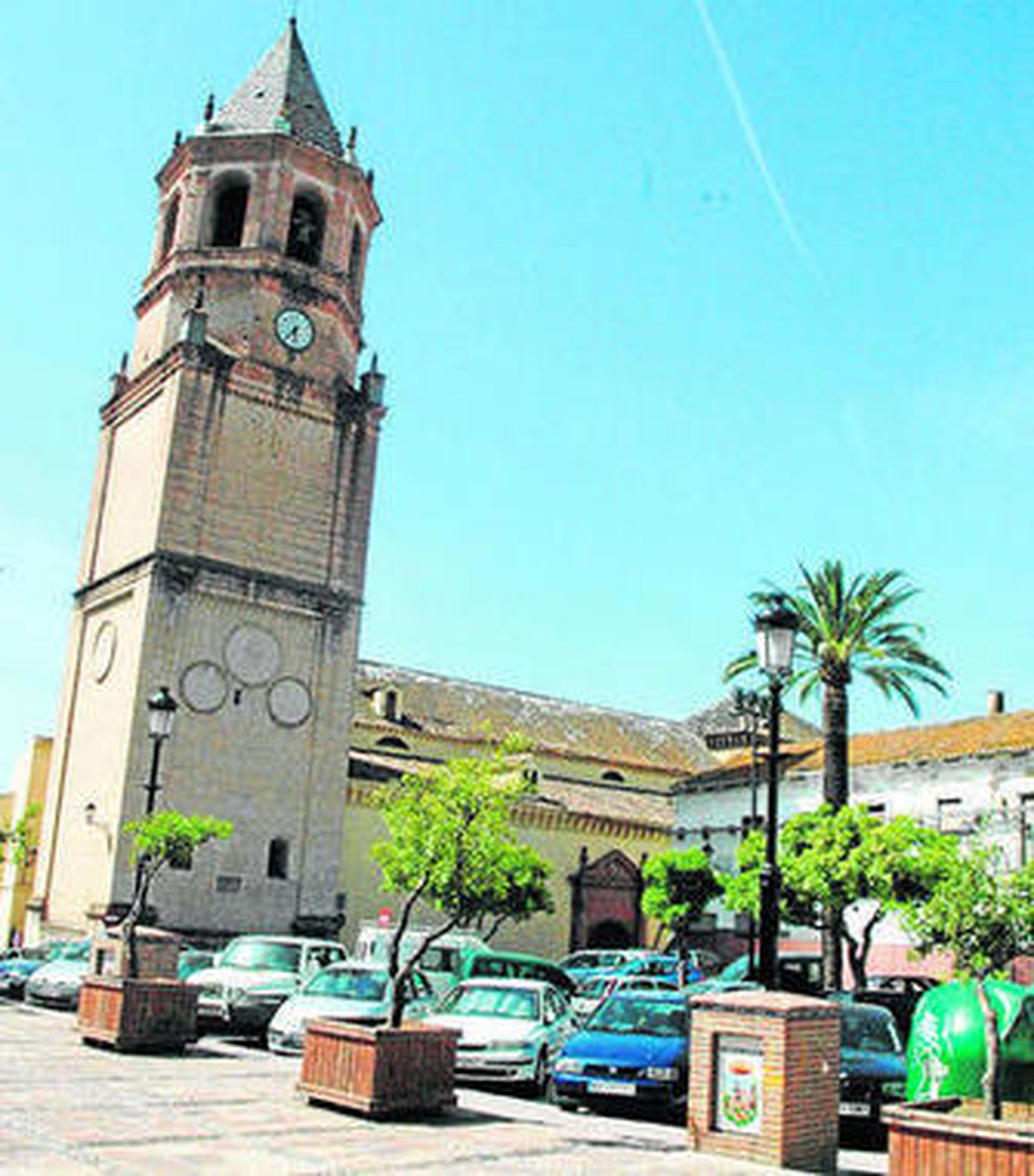 Vista de la plaza sobre la que se quiere actuar.