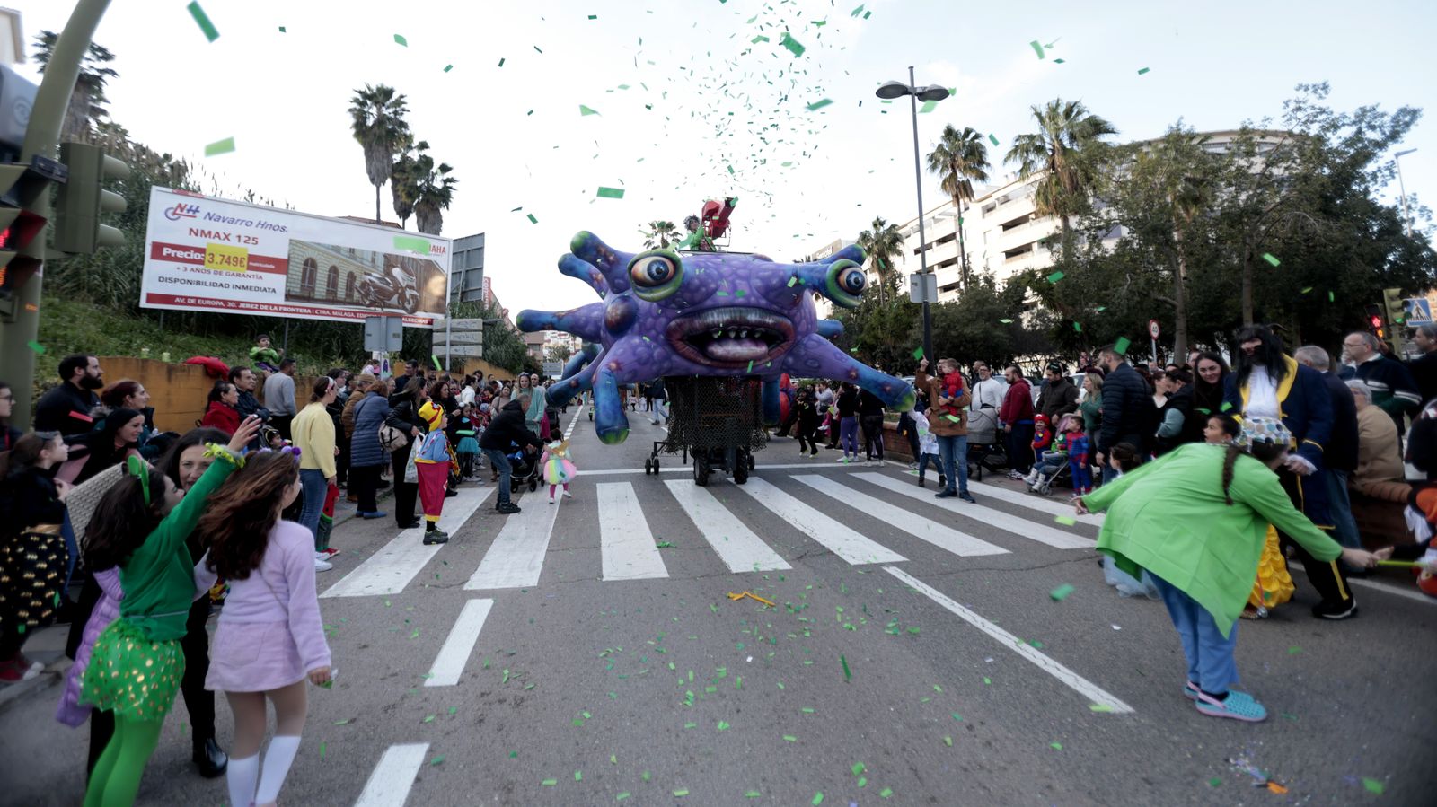 Búscate en las fotos de la cabalgata del Carnaval de Algeciras
