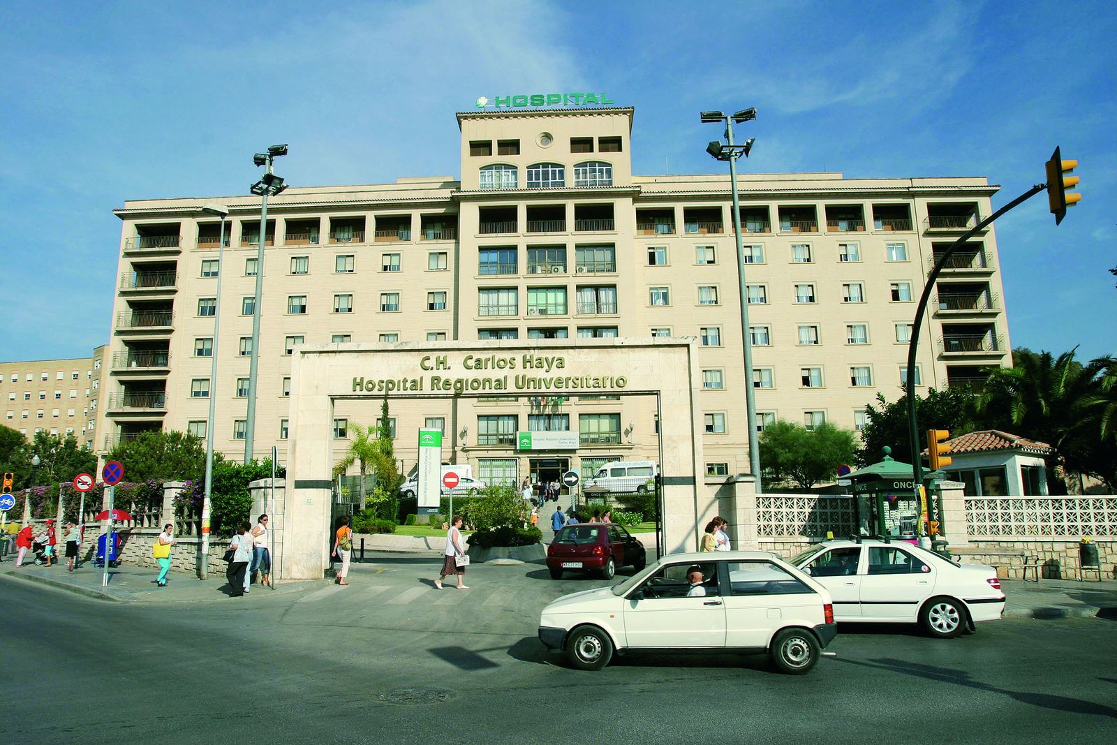 Fachada del Hospital Regional.