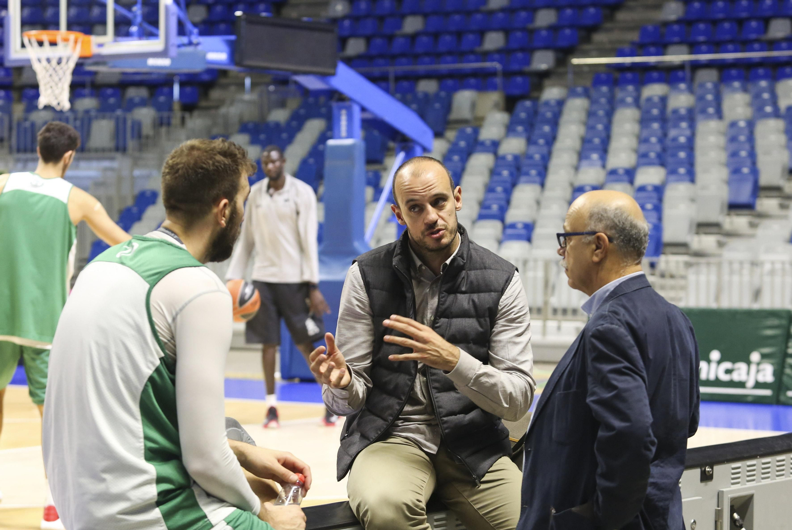 La era de Eduardo García como presidente del Unicaja, en fotos