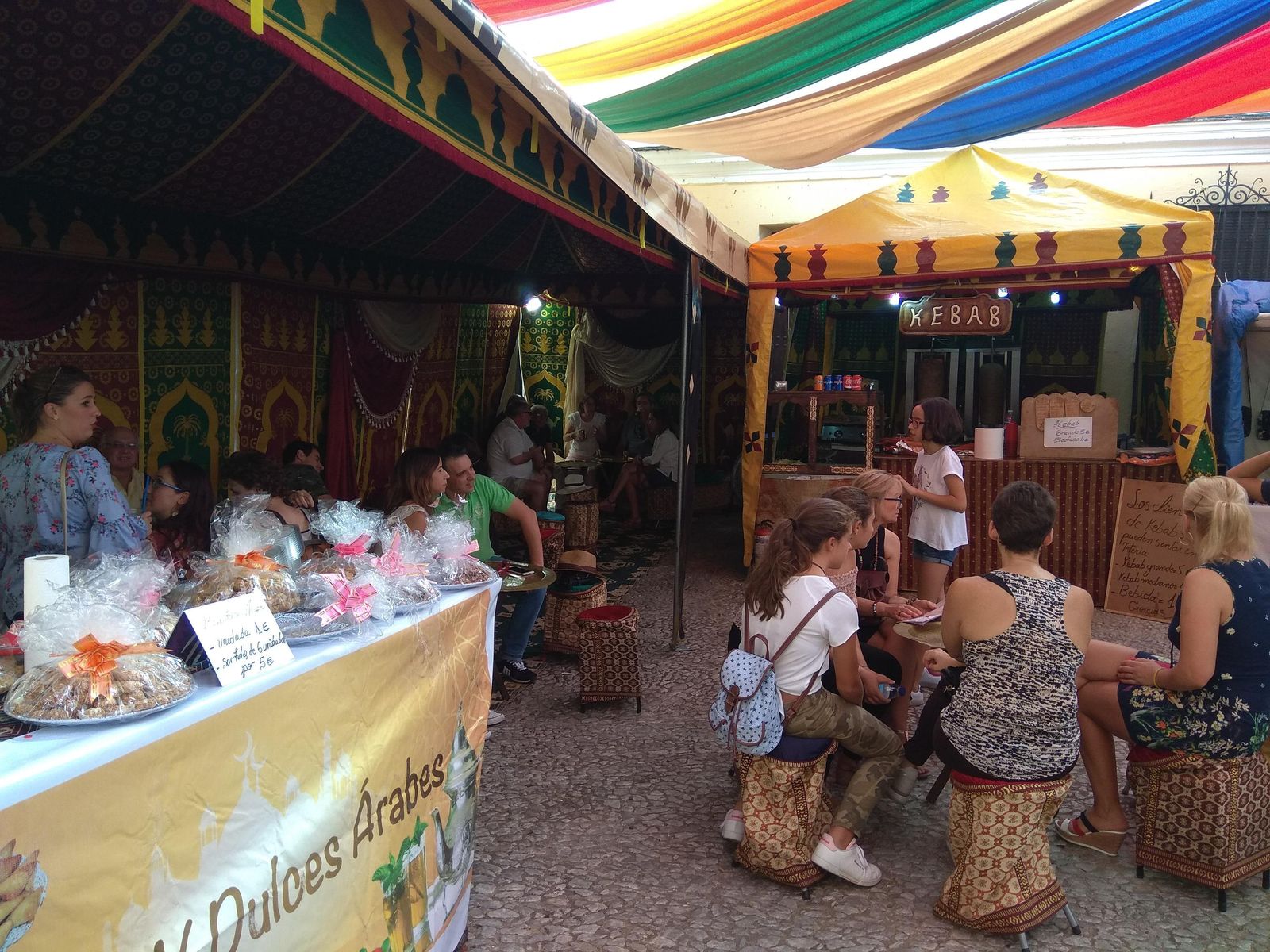 Imagen de archivo de un zoco en las jornadas en Almonaster la Real.