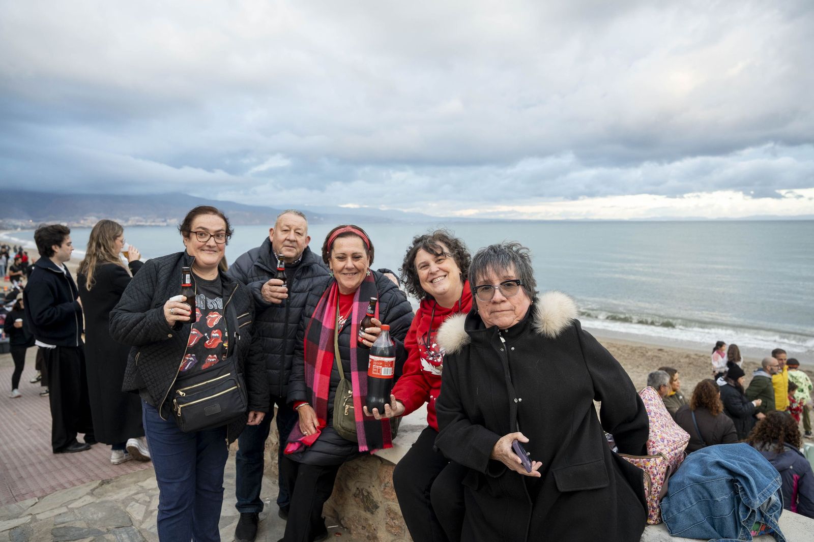 Las moragas reúnen a miles de personas en Roquetas para celebrar el final de año