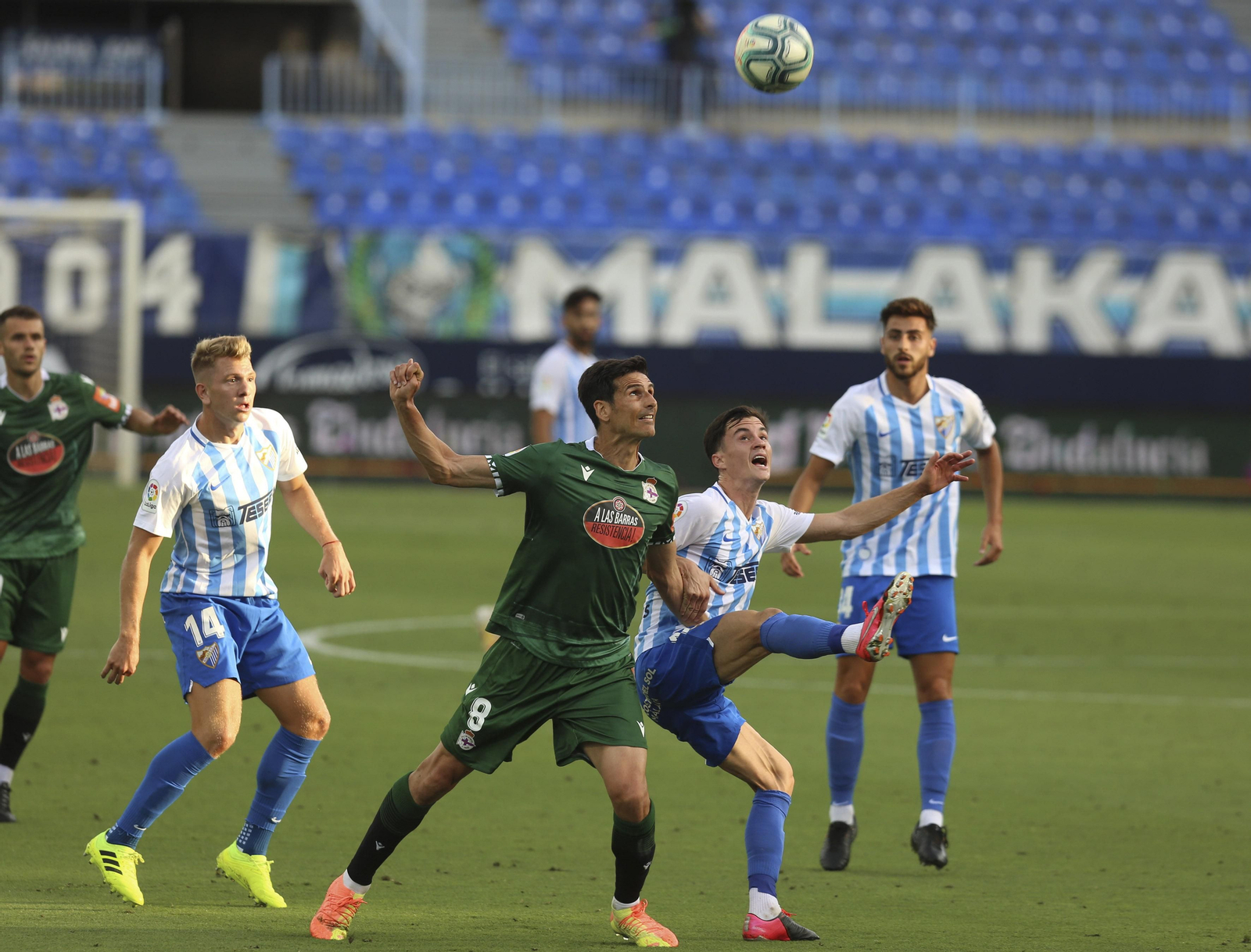 Las fotos del Málaga CF-Dépor