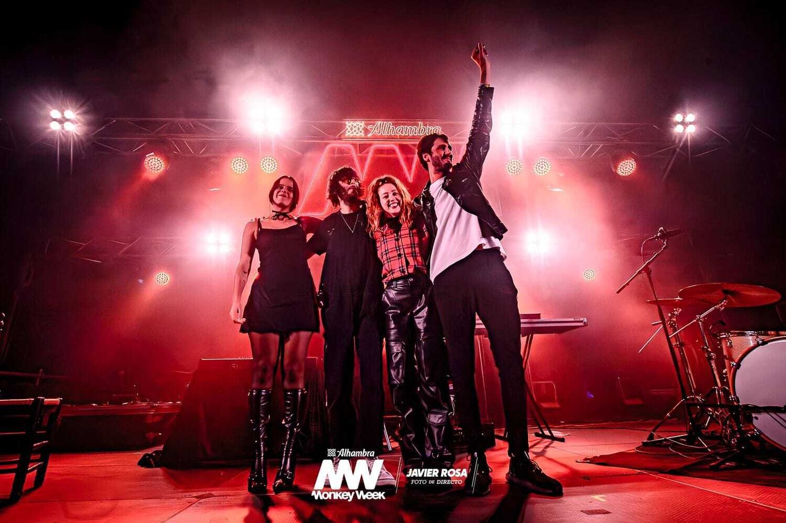 Ángeles, Victor, Gloria & Javier