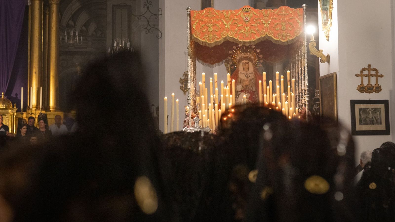 Nuestra Señora de los Dolores en la Parroquia de San Pedro y San Pablo en Granada