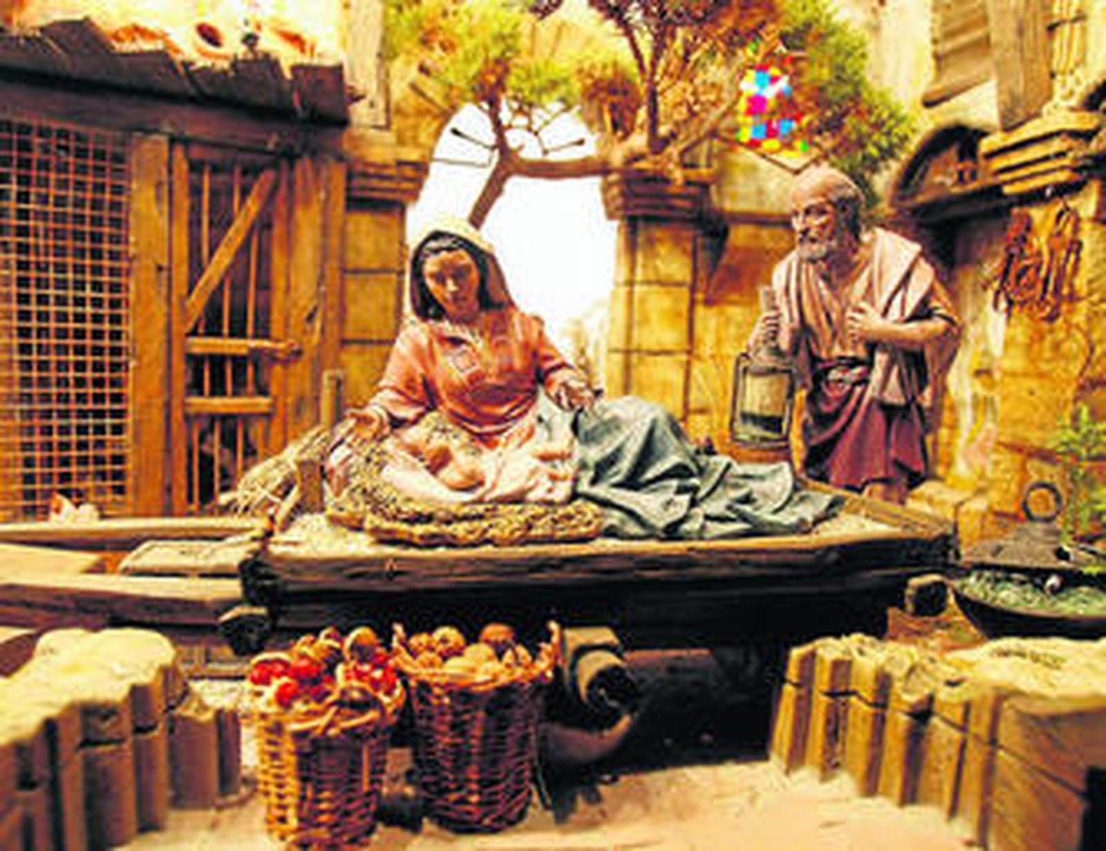 El nacimiento de Antonio Rizo, en la calle Verónica, ha obtenido el primer premio de belenes artísticos.