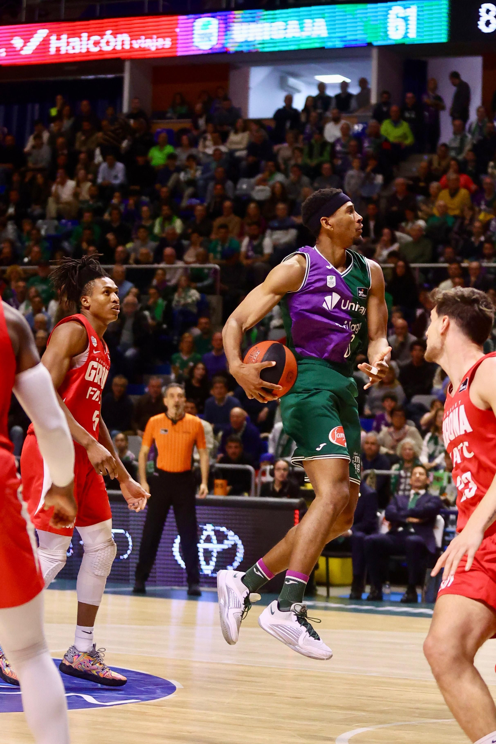 Unicaja-Bàsquet Girona, en fotos