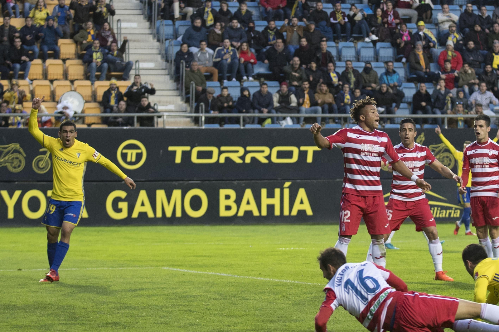 El Cádiz CF-Granada CF