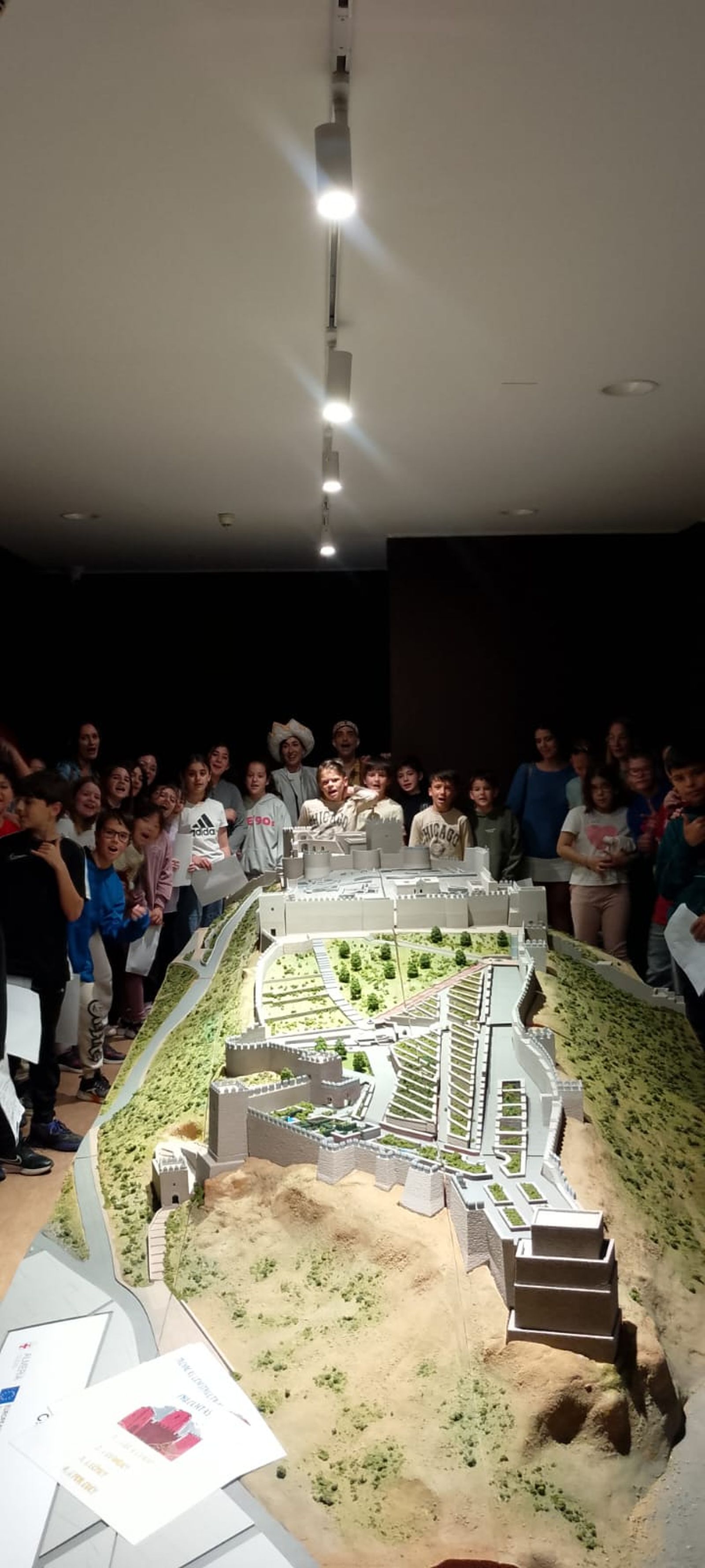Presentación de la maqueta de la Alcazaba de Almería, en imágenes