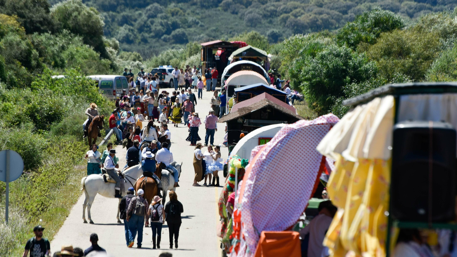 La romería de Los Barrios en imágenes