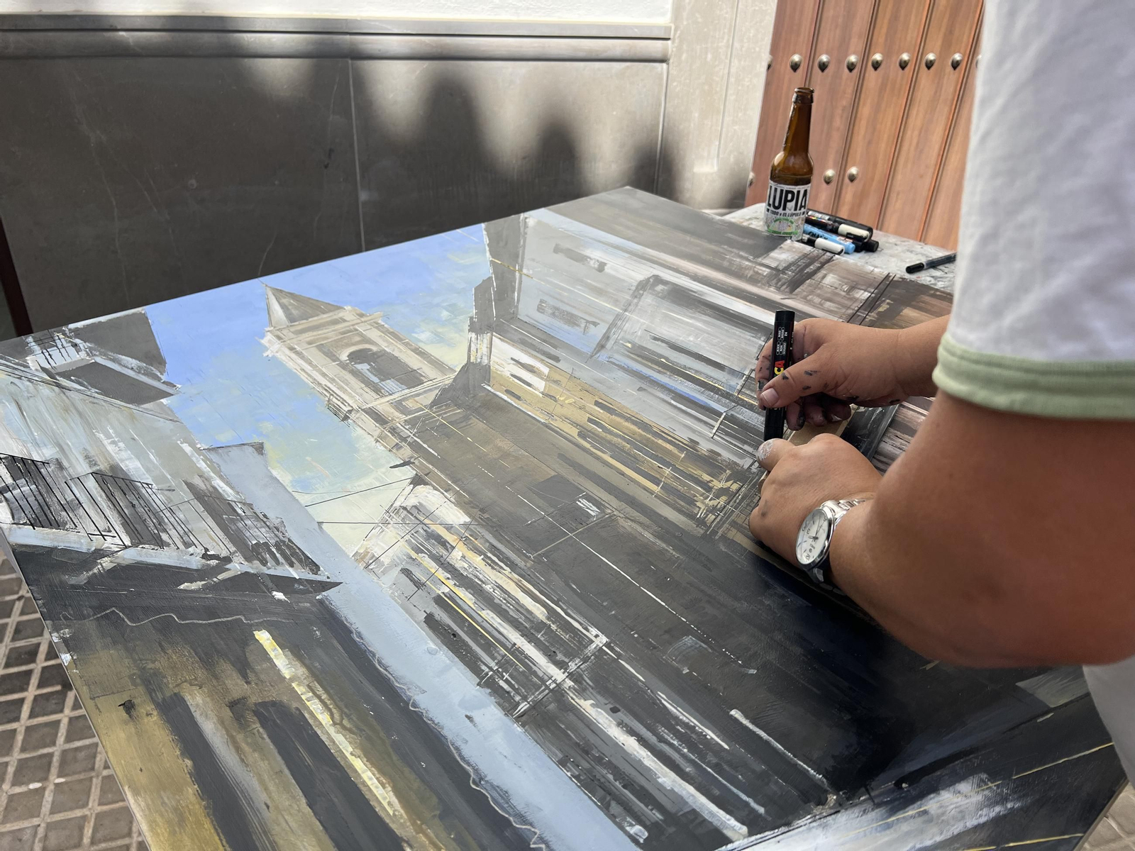 Las mejores fotos del VIII Premio Nacional de Pintura Rápida de Montilla