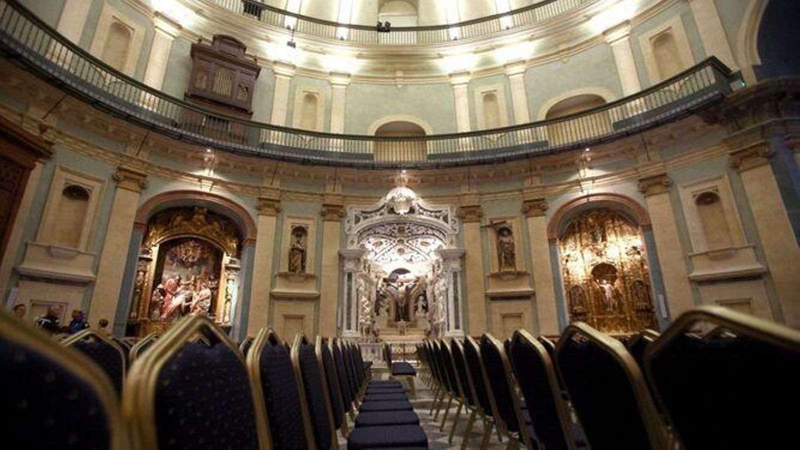 Interior del Oratorio San Felipe Neri