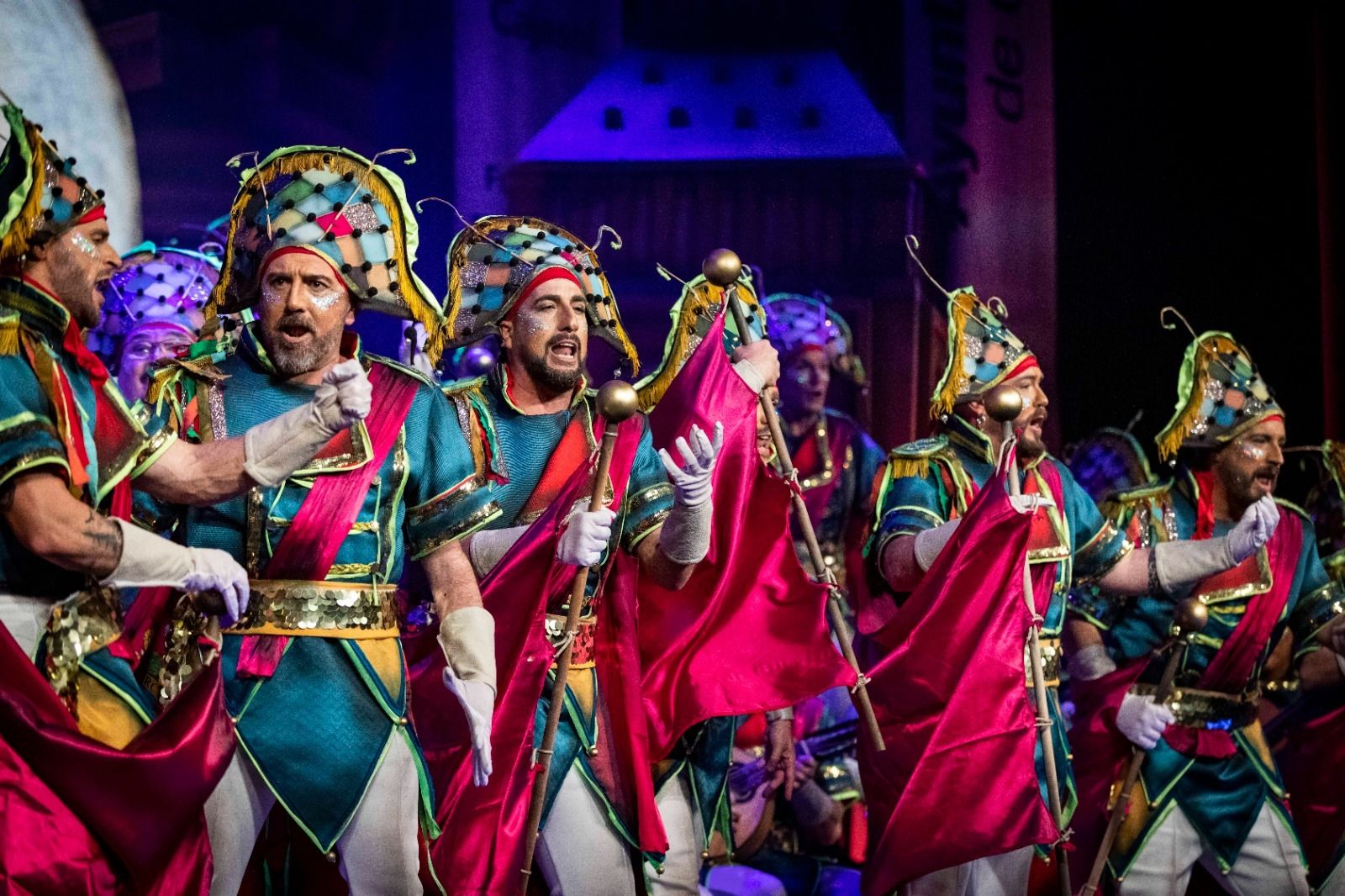 Coro 'Los luciérnagas'.