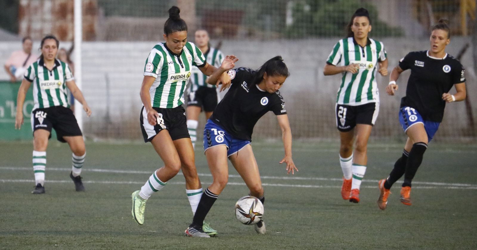 Wifi, durante el último partido del Córdoba Femenino ante el Zaragoza.