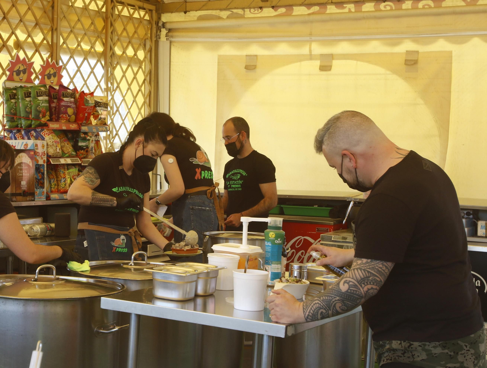 El comienzo de la temporada de caracoles 2022, en imágenes