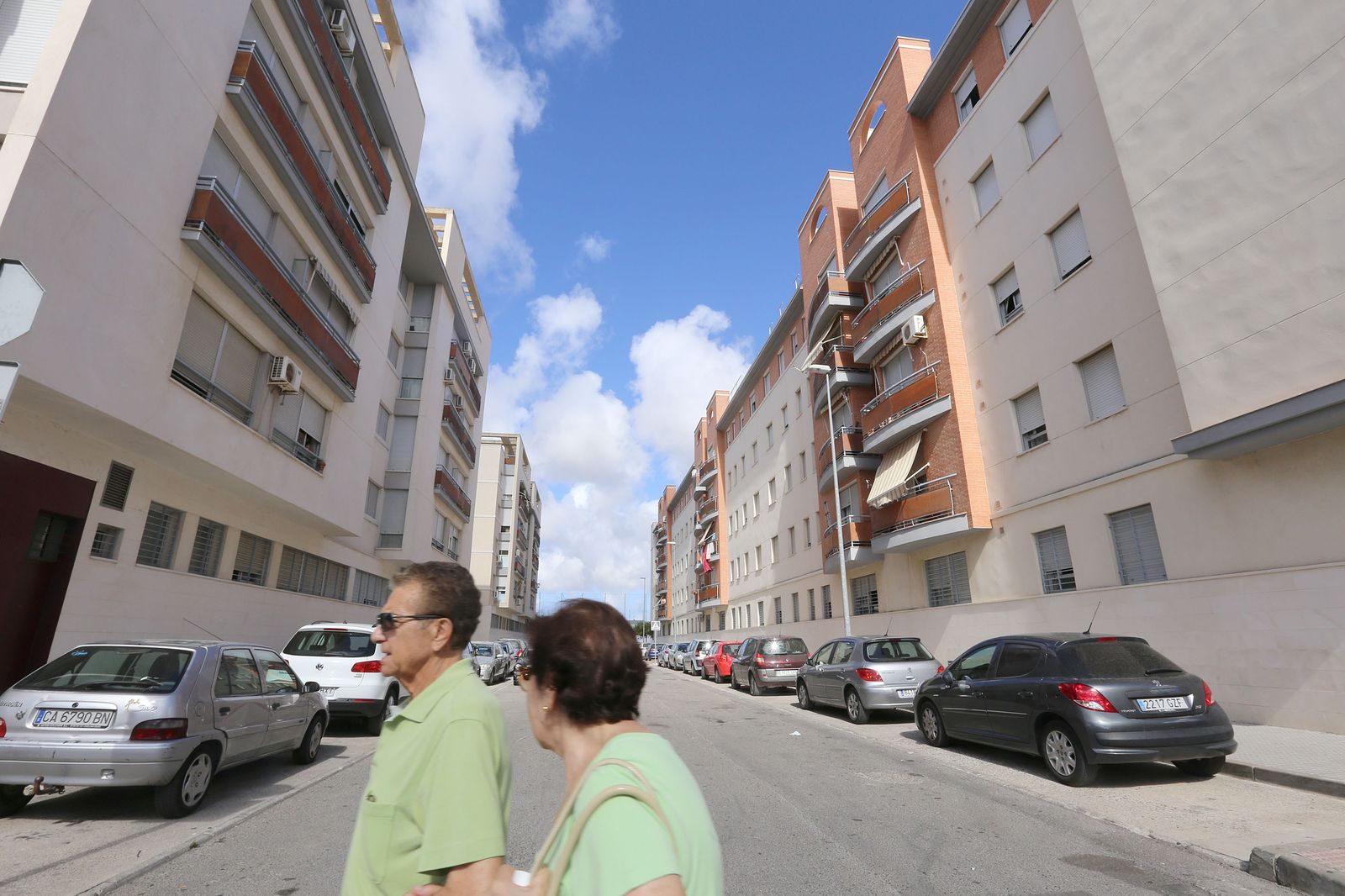 Edificios de la barriada El Carmen, en una imagen de archivo.