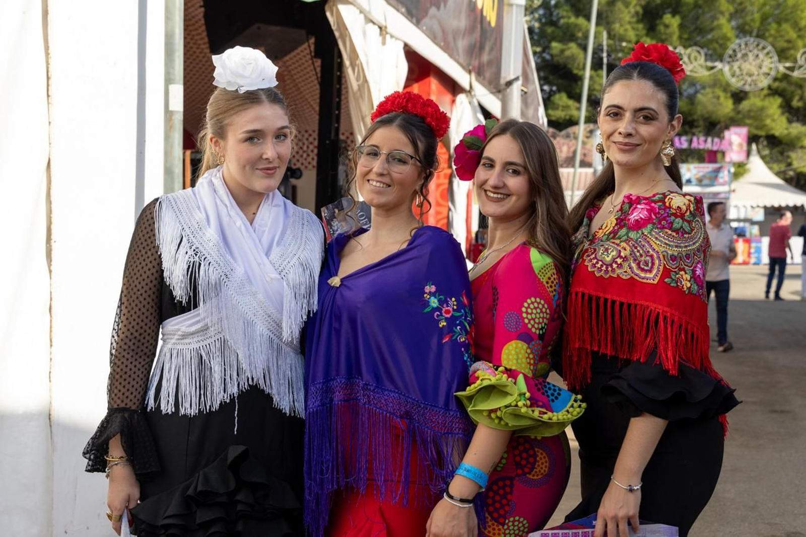 Las comidas de empresa se suceden en la Feria de San Lucas