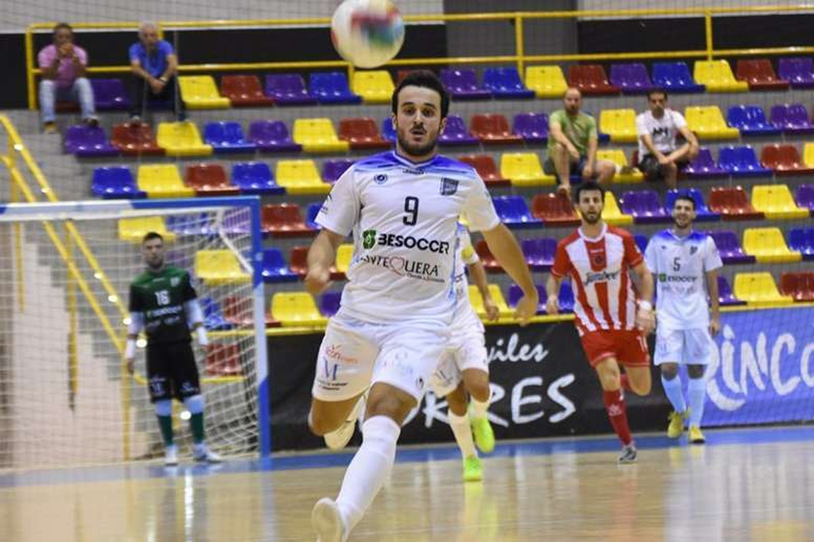 Dani Ramos, durante un partido.