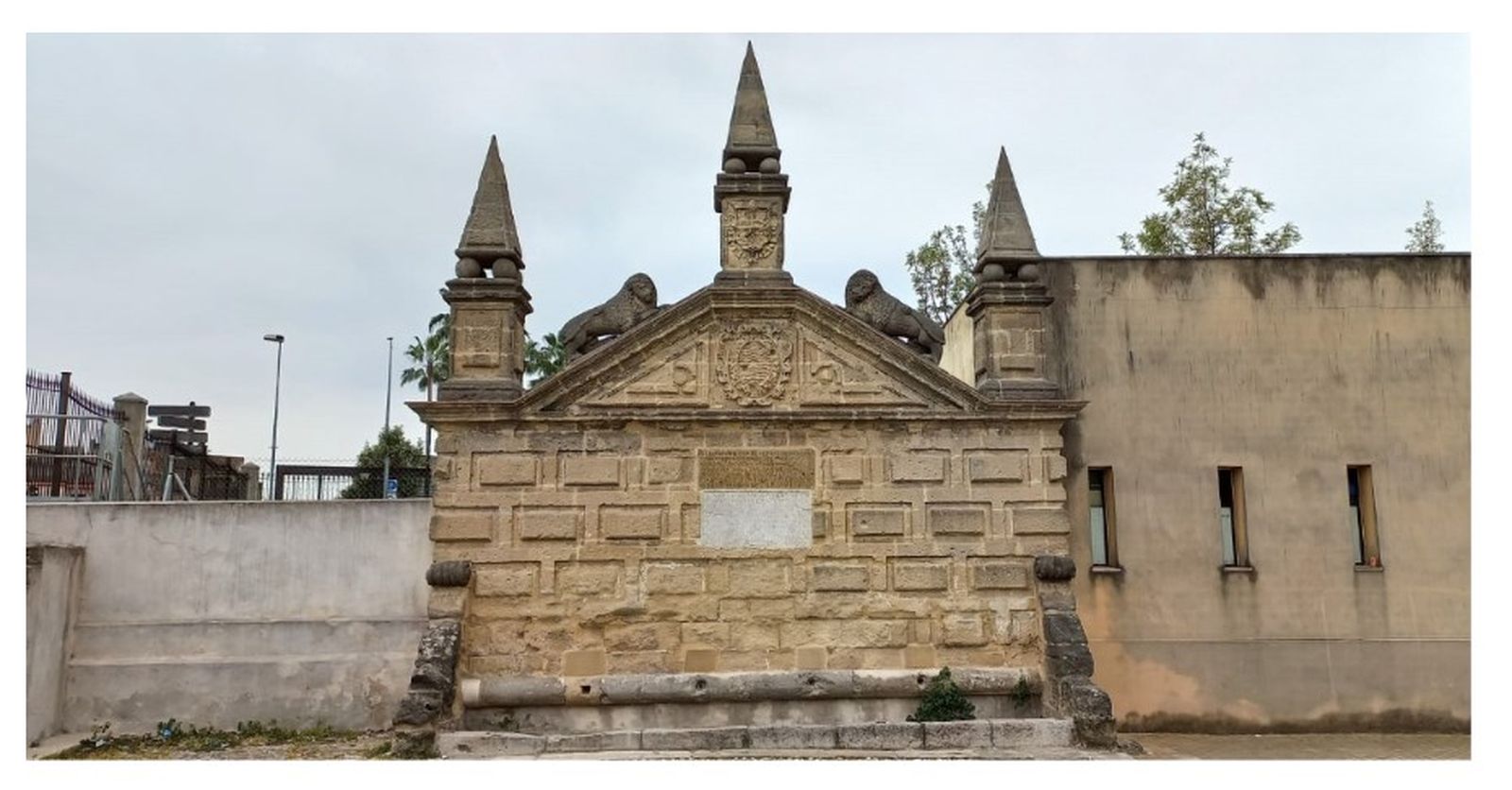 Cristóbal de Rojas (atribuido). fuente de la Alcubilla de Jerez de la Frontera (1612).