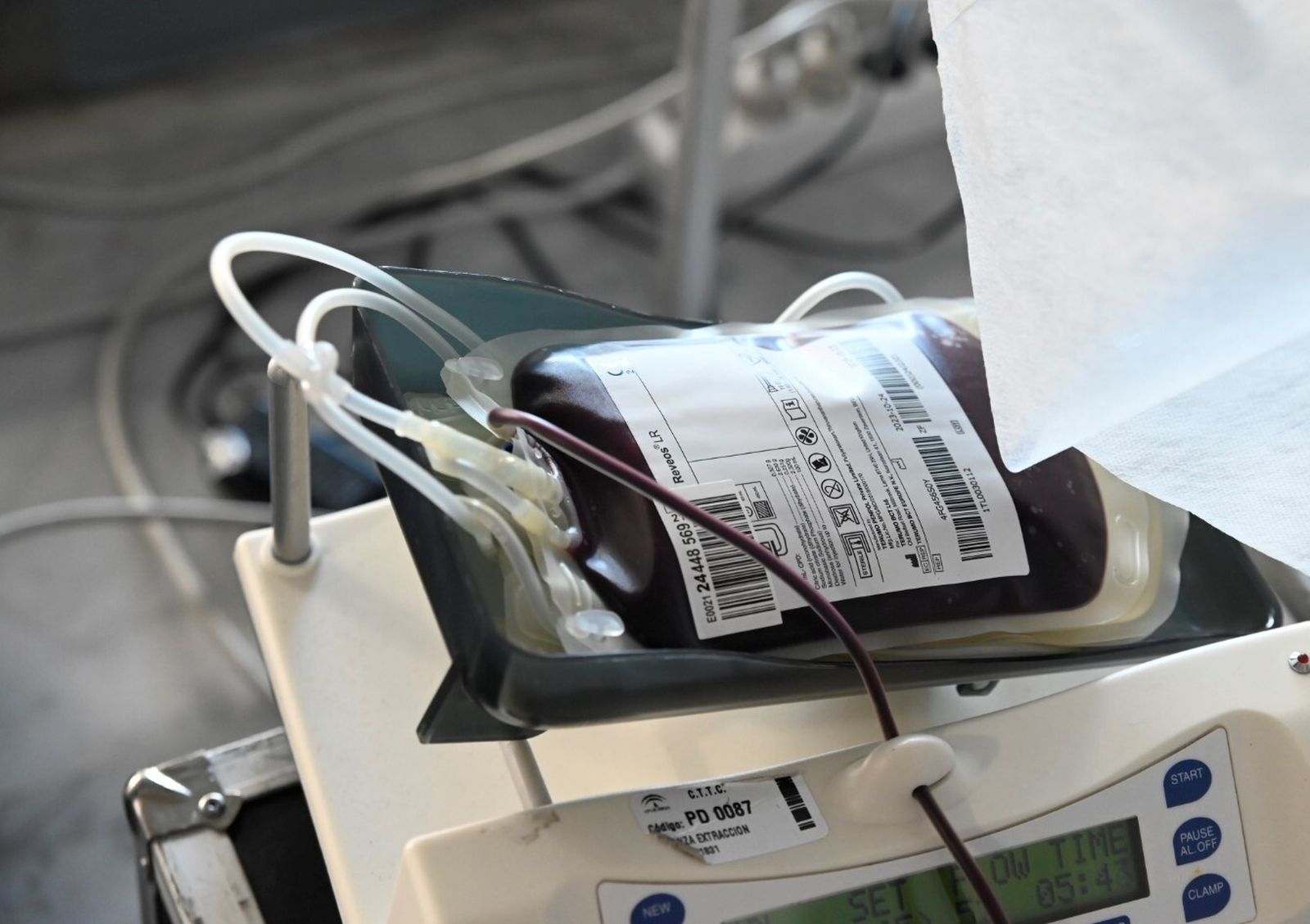 Las imágenes de la colecta de sangre en el Hospital Reina Sofía por la XXII Semana de la Donación