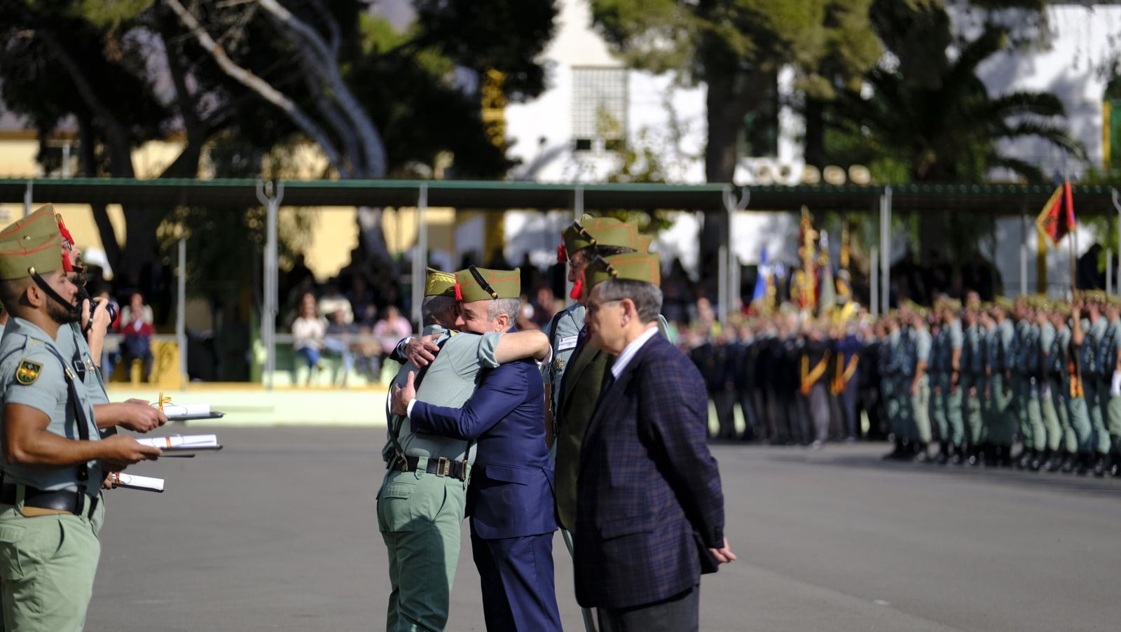 Conmemoración del Combate de Edchera en la Base Álvarez de Sotomayor de La Legión, en imágenes