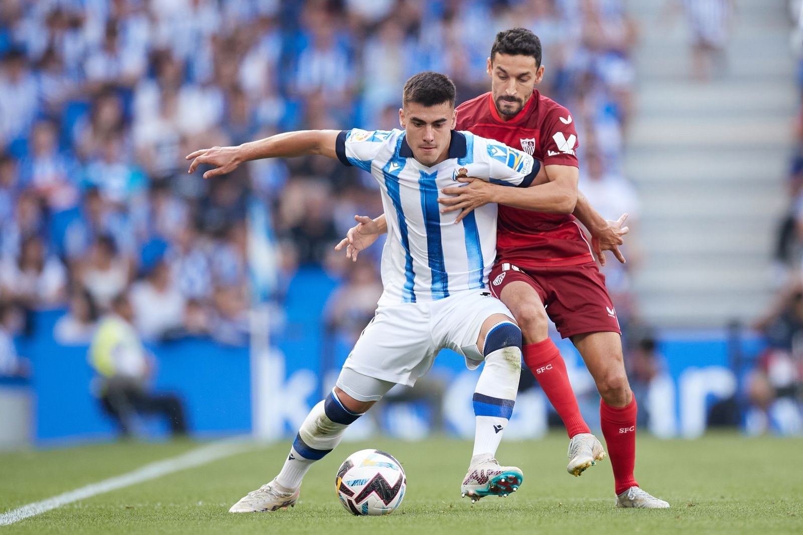 Las fotos del Real Sociedad - Sevilla