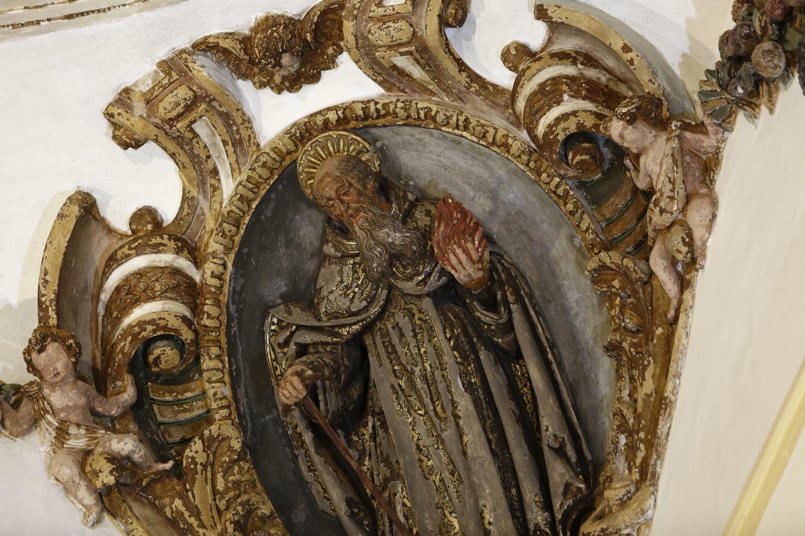 Imágenes de la cúpula del convento de la Merced