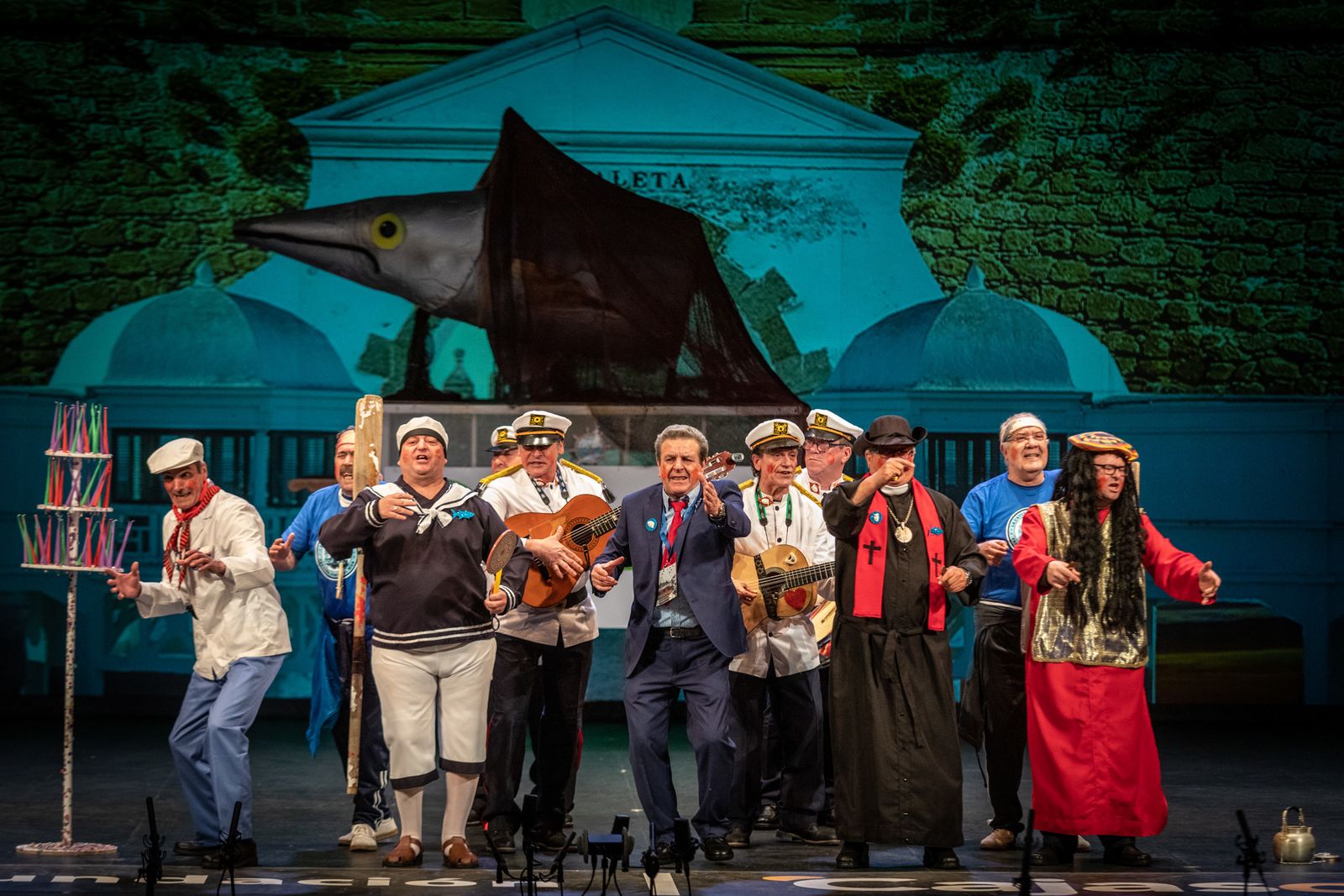 Chirigota '¿salimos o no salimos?'