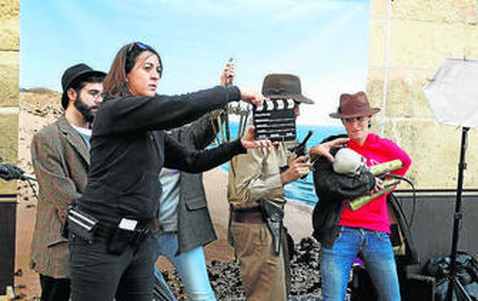 Un momento de las escenas recreadas.