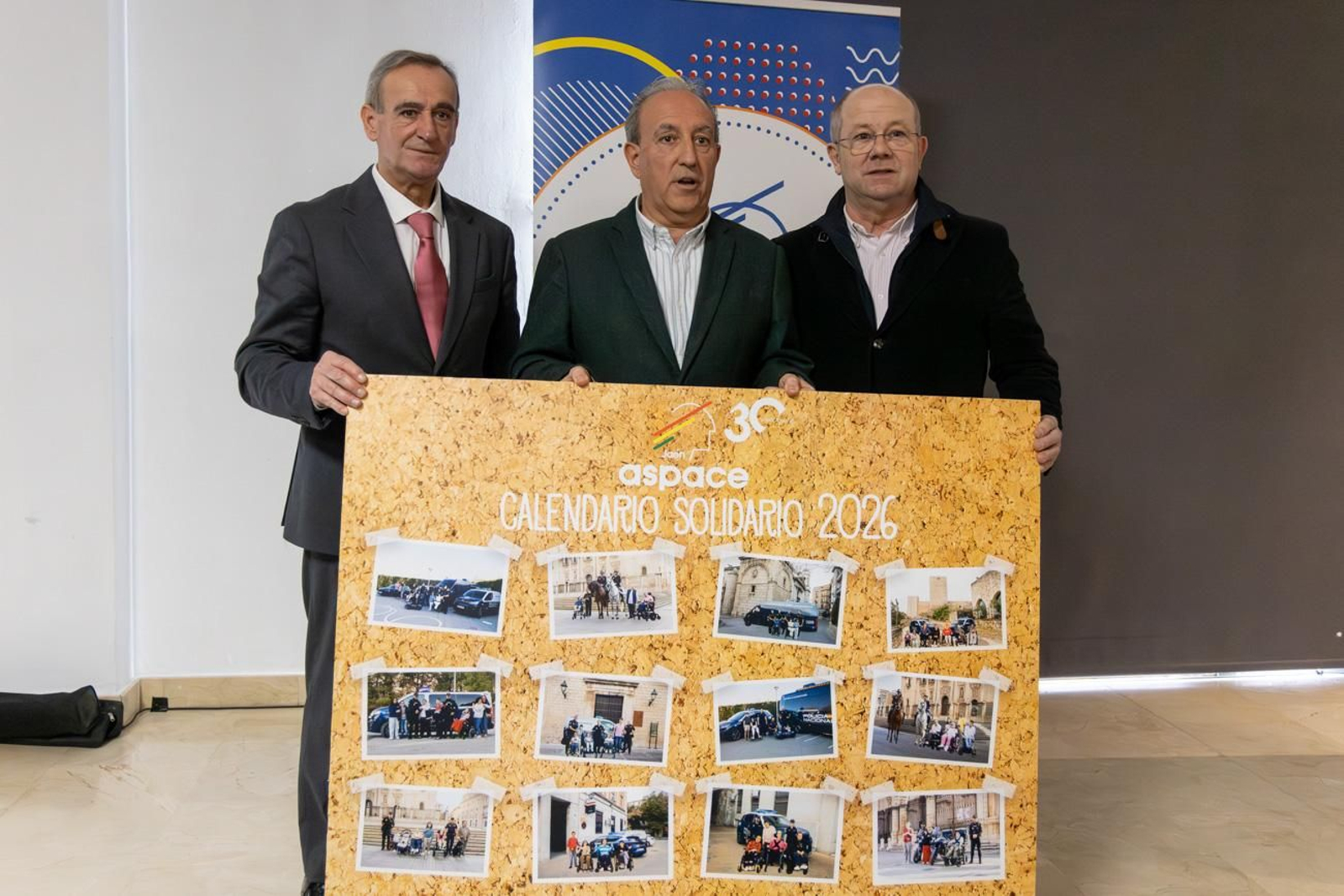 Presentación del Calendario Solidario 2026 de la Asociación de Parálisis Cerebral y Enfermedades Afines (Aspace)