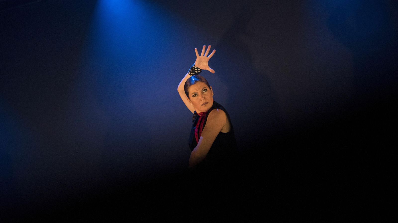 Sara Baras interpretando 'Sombras'.