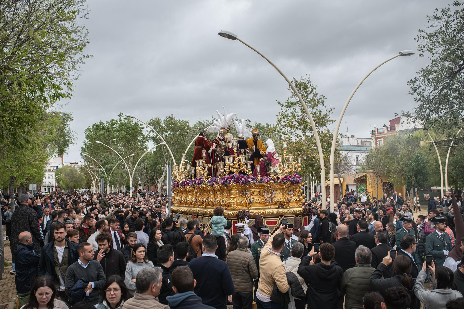 Las imágenes de la Hermandad del Carmen en la Semana Santa de Sevilla 2024